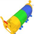 G.jpg CATERPILLAR KIDS PLAY NURSERY Toys Architecture Site Components Playground Slide