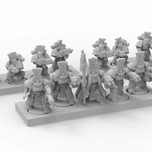 Epic 6mm scale 1000 Sons 3D model