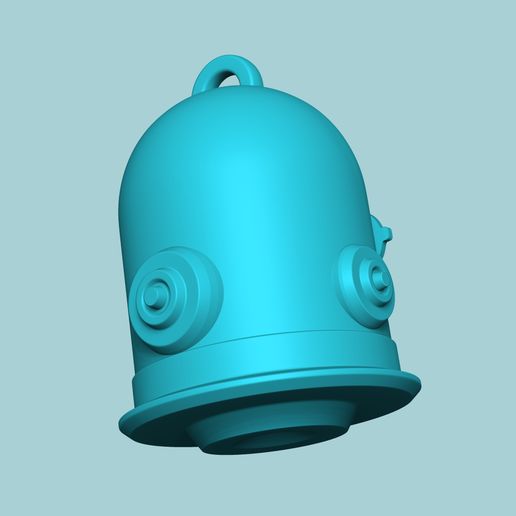 r6.jpg Deadlock Dynamo Head Keychain STL - Game Character