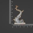 Screenshot_23.jpg Bare Tree with Rock and Base – 3D Model for Miniatures  (Pre-supported / 5 cm)
