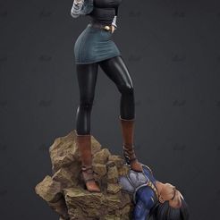 92e0e884-8587-482b-a5db-58b252ef0343.jpg Free 3D file Android 18・3D print design to download