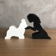 WhatsApp-Image-2022-12-26-at-17.47.38-1.jpeg Girl and her Shih tzu (wavy hair) for 3D printer or laser cut