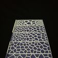 IMG_20200225_153822.jpg Prusa i3 MK3 screen cover voronoi pattern