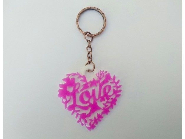 6ac81f3a5e7a85116bd384be06fdd5f0_preview_featured.jpg Download free STL file Love key ring • 3D printer model, 3dlito