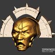 war-ham-mer_mask_cosplay_3d_print_file_stl_07.jpg The Death Mask of Sanguinius War Game Cosplay Mask - Halloween Hammer Helmet