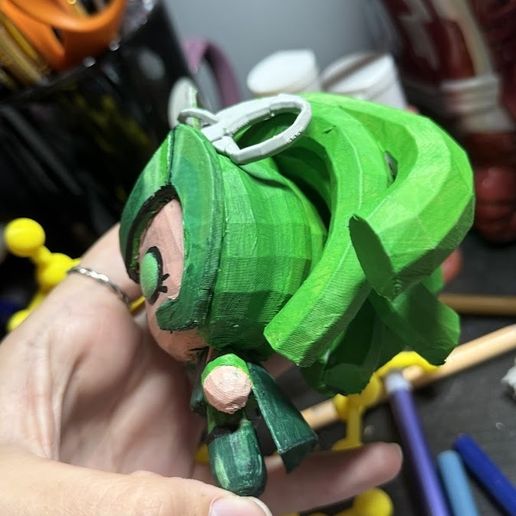 🗝️ Polaris or Wanda Marvel Rivals keychain plush acessory・ STL File for ...