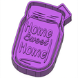 jar-1.png Home Sweet Home Mason Jar FRESHIE MOLD - SILICONE MOLD BOX