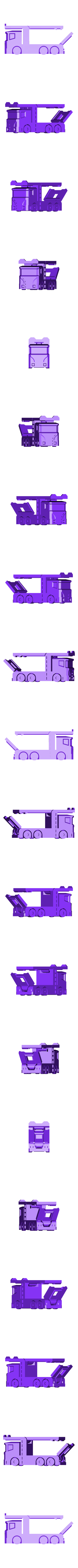 car_carrier_truck.STL Яйцо-сюрприз №7 - Крошечный автовоз