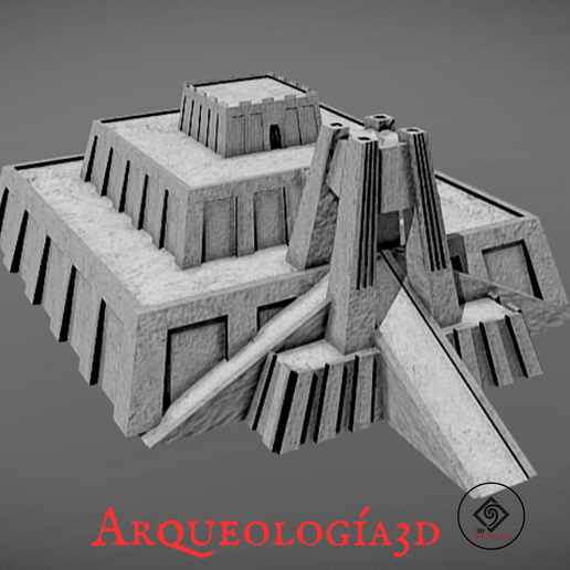 Zigurat-antigua-babilonia.png Mesopotamian Ziggurat - Babylonian Step Temple of worship