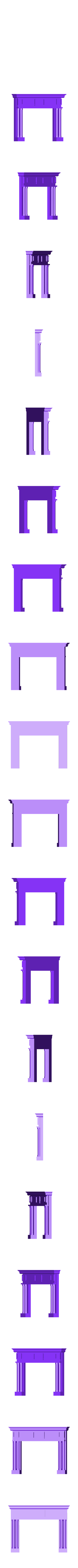 Fireplace.stl Lareira em miniatura