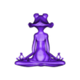 Meditating Frog Desktop Ornament Miniature Scene Digital Model (1).obj Meditating Frog Desktop Ornament Miniature Scene Digital Model