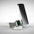 Untitled-765.jpg Magsafe Watch and iPhone Stand Updated for Apple Watch 7 and iPhone 13 Pro MAX