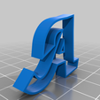 A_1_v2.png Cookie Cutter Alphabet - Stampini Lettere Alfabeto