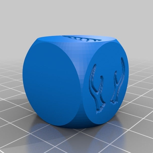 Horn Die 25mm - 3D model önizlemesi