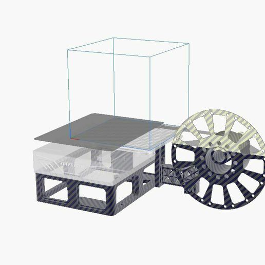 MOD Coil holder for the Kingroon KP3s 3.0 3D model