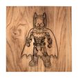 Batman.jpg Kawaii batman low poly  cartoon home decor wall art