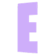 e-O.stl Fortnite logo