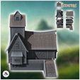 2.jpg House with large access staircase and multiple windows (31) - Medieval Middle Earth Age 28mm 15mm RPG Shire