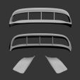 sub_3.jpg Descargar archivo STL Alerón Subaru Sti Wrx - 1/24 - Accesorios para maquetas • Plan para la impresión en 3D, TheObi