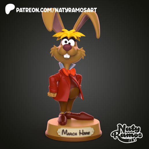MARCH HARE- ALICIA 3D model