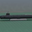 Virginia_Painted_0010.jpg Sous-marin SSN de classe Virginia Modèle STL imprimé en 3D