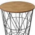 5.jpg Basket Table 3D Model