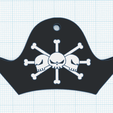 blackbeard.png key chain Blackbeard Hat one piece