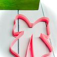 Bow-christmas-cookie-cutter.jpg Bow Cookie Cutter STL | Cute Ribbon Cookie Cutter | Christmas Bow Cutter | 3D Printed Sugar Cookie Cutter