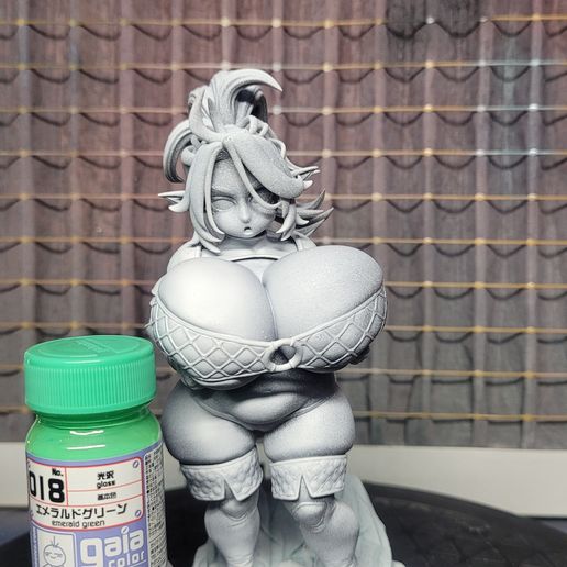 20250618_132450.jpg Goblin Girl Short & Stacked 3D Print Model