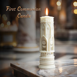 candle-showcase-01.png First Communion Candle - Candle Making - Commercial License