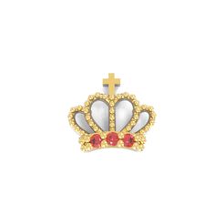 corona-1.jpg STL file earrings or crown pendant・3D printable design to download, andres2020angel
