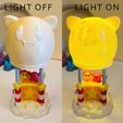 3.jpg Star Kirby and Waddle Dee Light-Up Hot Air Balloon Creative Lamp