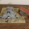 IMG_0393.jpg Stsr Wars Diorama Rey in Jakku