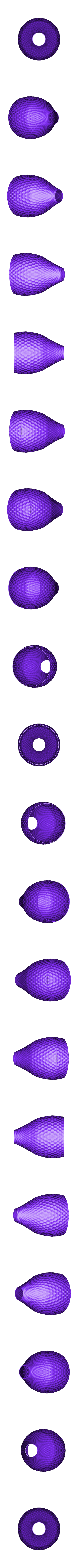 HeX negative E27.STL DIAMOND SHADE | LUMINEX LAMP