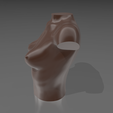 02.png 3D file Bust 04・Template to download and 3D print
