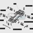 chassis-schema.jpg STL-Datei Nissan 200sx Tooned Auto-Modell-Bausatz・Design für 3D-Drucker zum herunterladen
