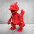 untitled.38.1.png 005 - Charmeleon Low Poly