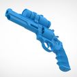 038.jpg Smith & Wesson Model 629 Performance Center from the movie Escape from L.A. 1996 1:10 scale 3d print model