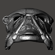 7.png Bionic Predator Cyborg Biomask helmet mask armor- ULTRA DETAIL cosplay size 2 versions Hi-Poly STL for 3D printing