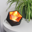 Icosahedron TEALIGHT HOLDER2.png Icosahedron Tealight Holder