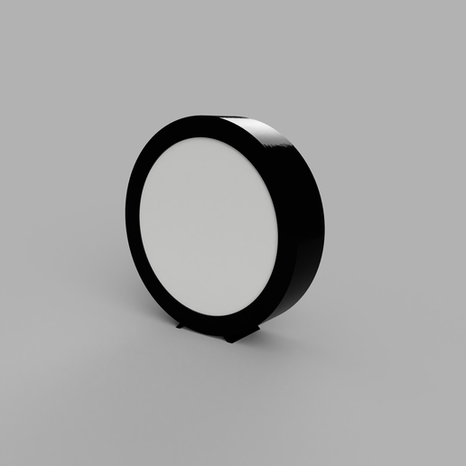 DIY LOGO LED Lamp Housing 3D model