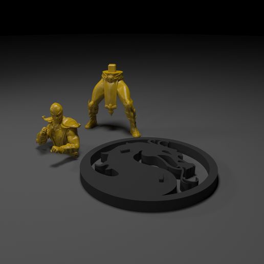 3.jpg Free 3D file Scorpion Mortal Kombat 3D Printing・3D printing template to download, paltony22