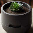 1.png Self Watering Designed Succulent Planter