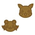 Pikaaa.png Pikachu and Dedenne Cookie Cutter Collection of 2