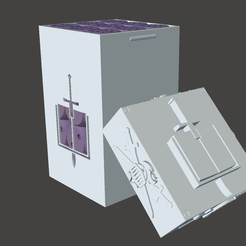 Image-1.png STL file Knights of Grayness Dice Box・3D printer model to download