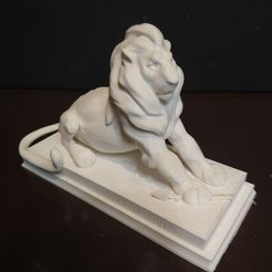 Lion de Belfort - Edición en resina