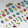 assembly7.png Cookie cutter - Super Mario Bros Letters & Numbers | Logo