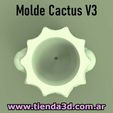 molde-cactus-v3-4.jpg Cactus Flowerpot Mold V3