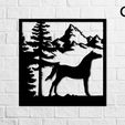 Caballo-C6-estirado-mockup.jpg Horses collection - Wall art
