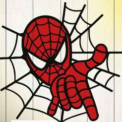 Spider-Man.jpg Fichier STL l'homme araignée・Objet pour impression 3D à télécharger
